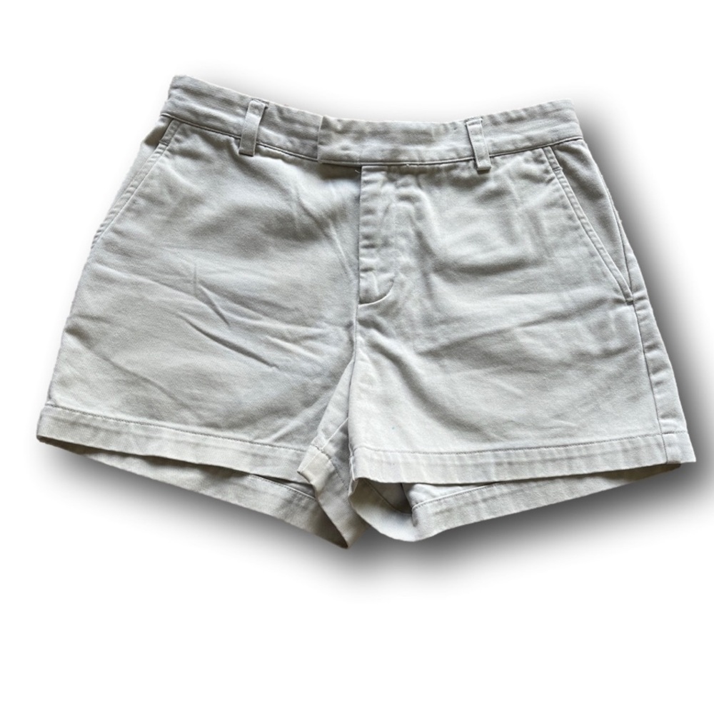 Ralph Lauren light tan cotton 3 1/2” shorts